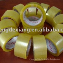 Clear and Brown BOPP adhesive packing tape for carton sealing